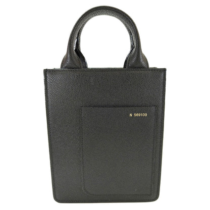Valextra Boxy Micro 两用单肩包/手提包，黑色，参考编号：10531