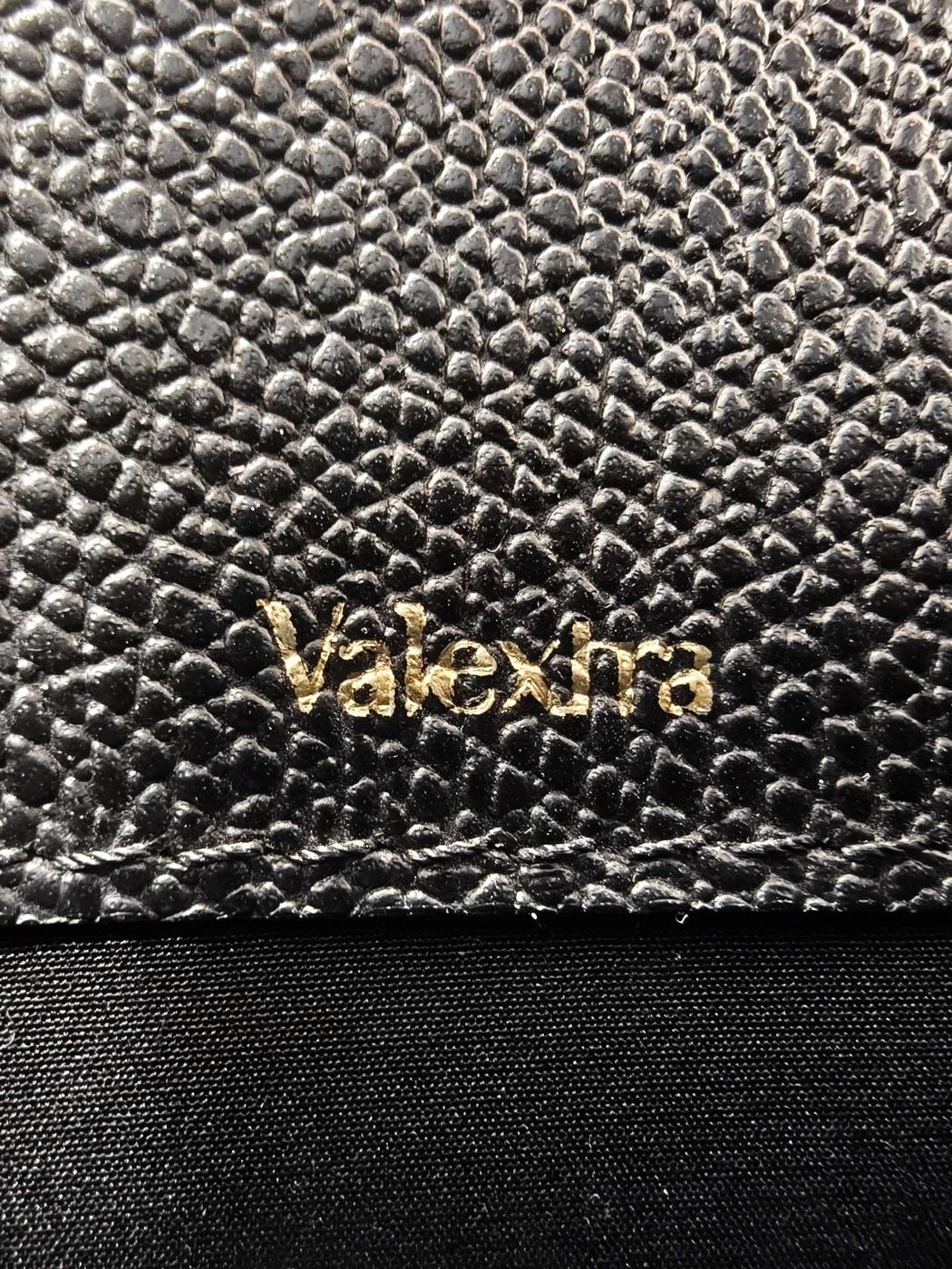 Valextra Boxy Micro 两用单肩包/手提包，黑色，参考编号：10531