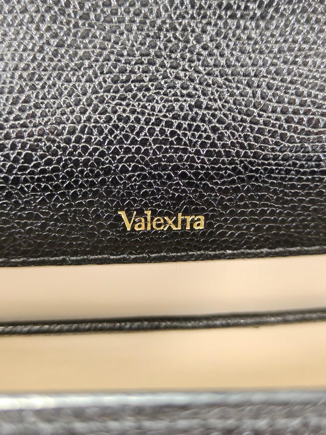 Valextra ヴァレクストラ イジィデ ミニ 2way ハンドバッグ ショルダーバッグ 黒 管理番号：11133