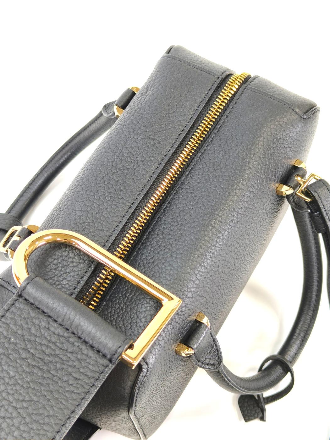 Delvaux Cool Box Mini 两用单肩包/手提包，黑色，参考编号：10502