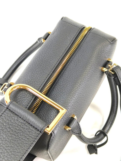 Delvaux Cool Box Mini 两用单肩包/手提包，黑色，参考编号：10502