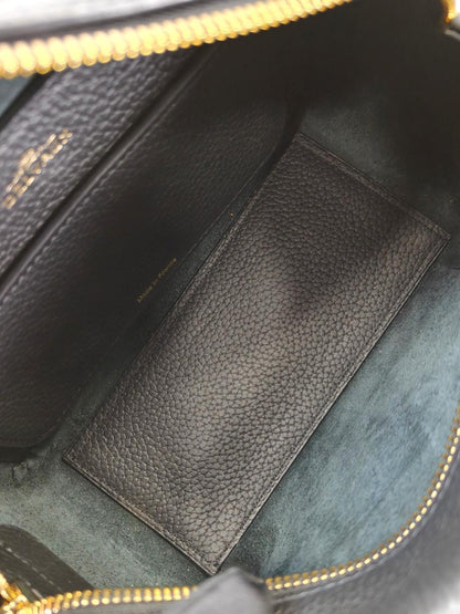 Delvaux Cool Box Mini 两用单肩包/手提包，黑色，参考编号：10502