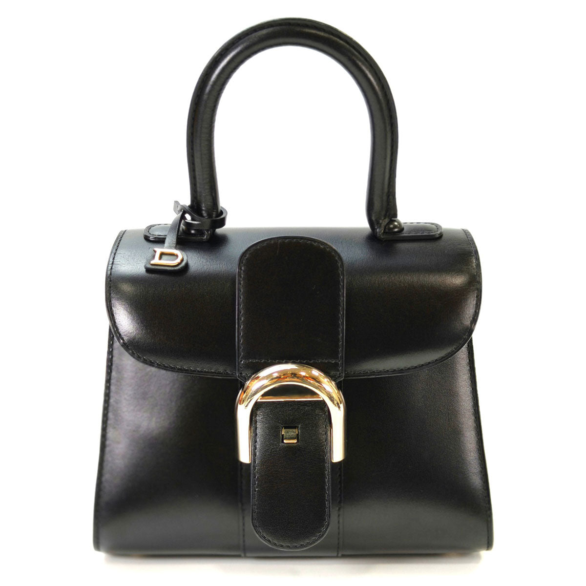 DELVAUX 德尔沃 Brillant Mini 2Way 手提包 斜挎包 黑色 管理编号：11026