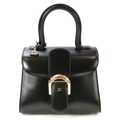 DELVAUX 德尔沃 Brillant Mini 2Way 手提包 斜挎包 黑色 管理编号：11026