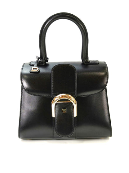 DELVAUX 德尔沃 Brillant Mini 2Way 手提包 斜挎包 黑色 管理编号：11026