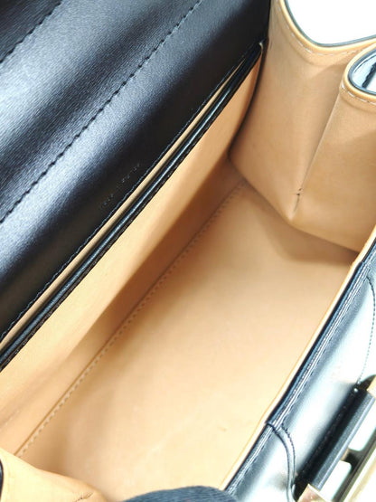 DELVAUX 德尔沃 Brillant Mini 2Way 手提包 斜挎包 黑色 管理编号：11026