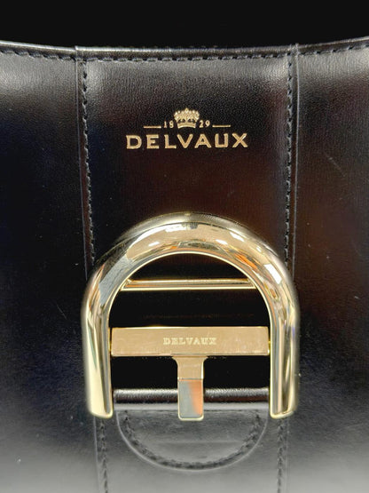 DELVAUX 德尔沃 Brillant Mini 2Way 手提包 斜挎包 黑色 管理编号：11026