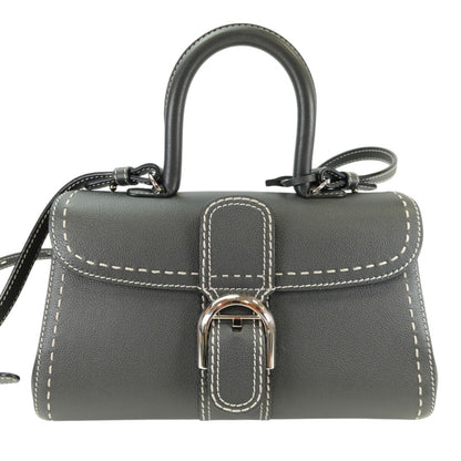 Delvaux Brillant East/West 2-Way Handbag Shoulder Bag Gray Product Number: 11212