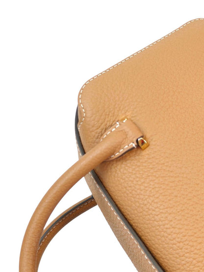 DELVAUX デルヴォー クールボックス ミニ ハンドバッグ ショルダーストラップ付 茶 管理番号：11517