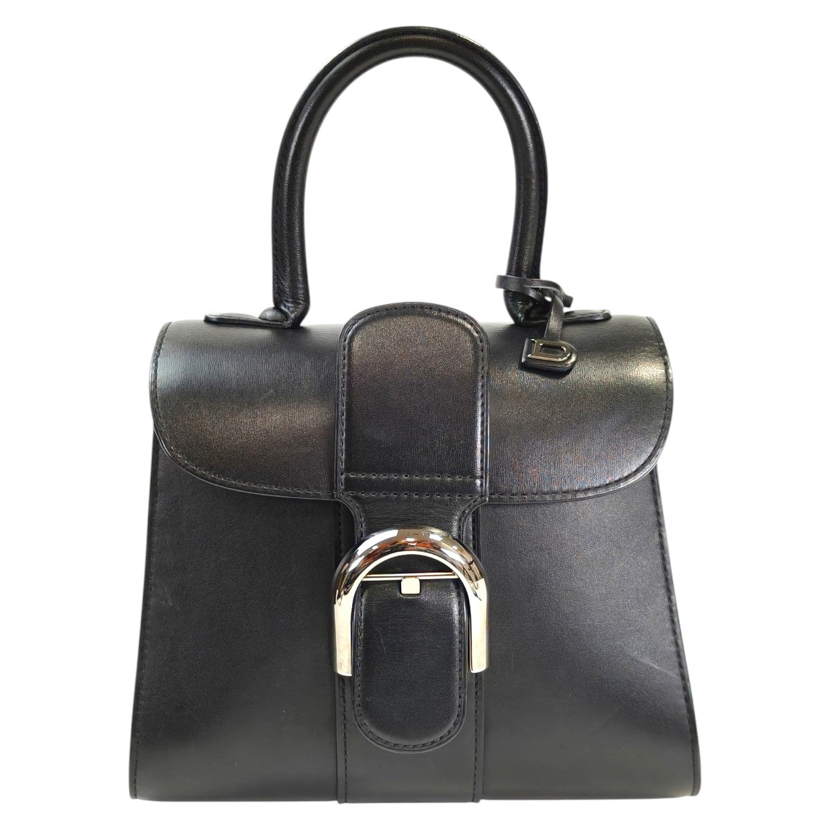 DELVAUX デルヴォー ブリヨン ミニ 2WAY スト付 ハンドバッグ ブラック 管理番号：11528