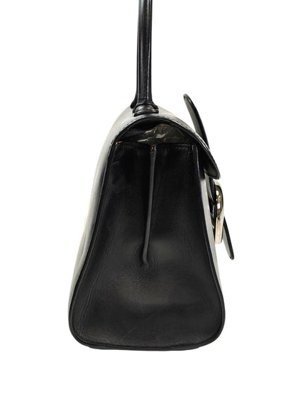 DELVAUX デルヴォー ブリヨン ミニ 2WAY スト付 ハンドバッグ ブラック 管理番号：11528