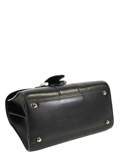 DELVAUX デルヴォー ブリヨン ミニ 2WAY スト付 ハンドバッグ ブラック 管理番号：11528