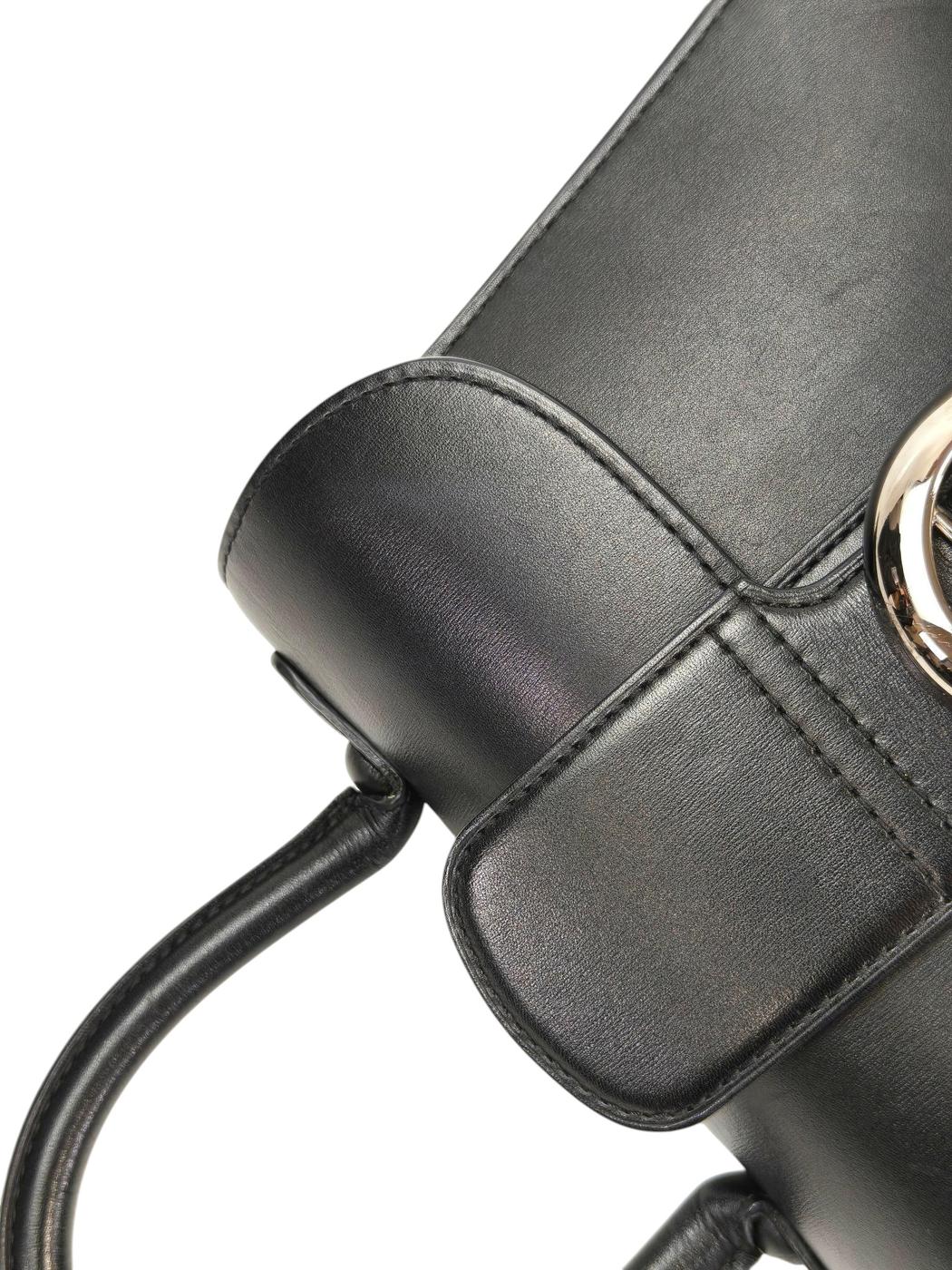 DELVAUX デルヴォー ブリヨン ミニ 2WAY スト付 ハンドバッグ ブラック 管理番号：11528