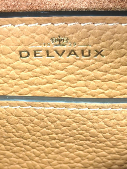 DELVAUX デルヴォー クールボックスナノ ストラップ付 ハンドバッグ ブラウン 管理番号：11635