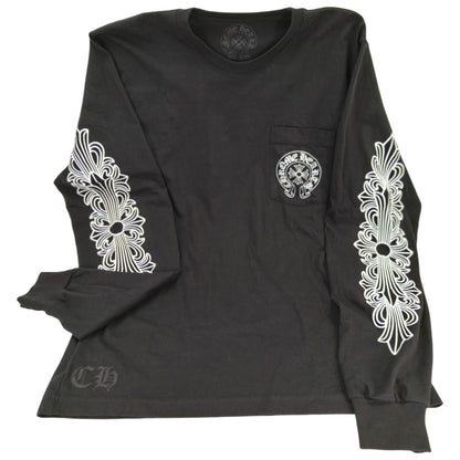 CHROME HEARTS 克罗心 BEIJING EXCLUSIVE HORSESHOE T恤 长袖 北京限定 男款 M码 管理编号：10929