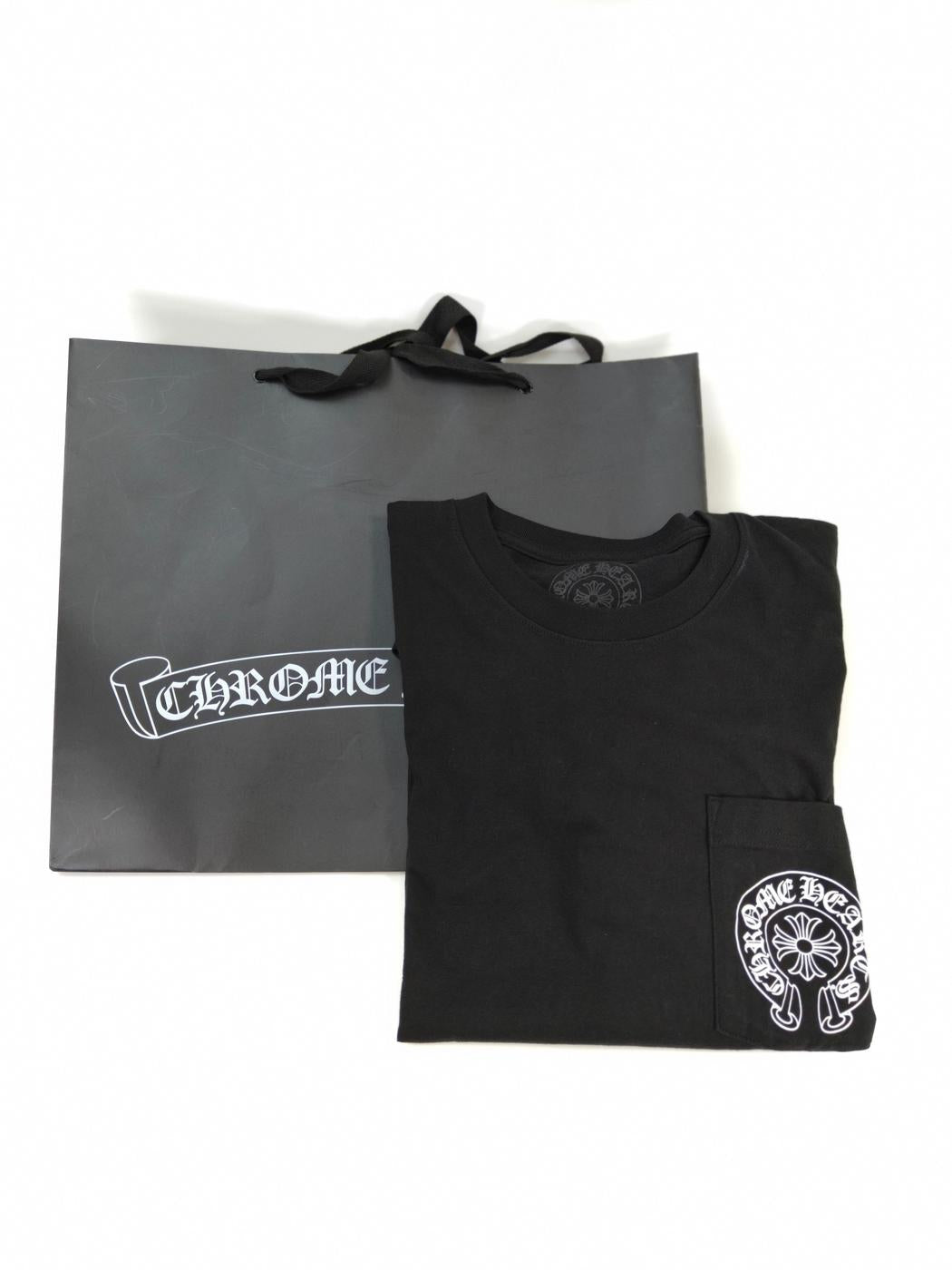 CHROME HEARTS 克罗心 BEIJING EXCLUSIVE HORSESHOE T恤 长袖 北京限定 男款 M码 管理编号：10929