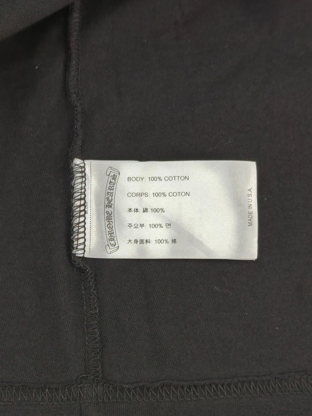 CHROME HEARTS 克罗心 BEIJING EXCLUSIVE HORSESHOE T恤 长袖 北京限定 男款 M码 管理编号：10929