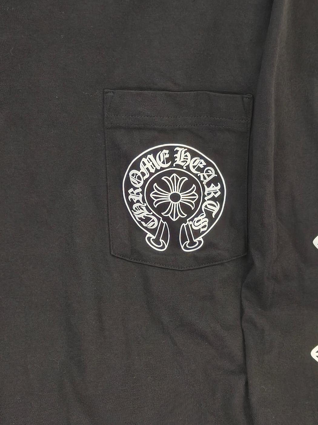 CHROME HEARTS 克罗心 BEIJING EXCLUSIVE HORSESHOE T恤 长袖 北京限定 男款 M码 管理编号：10929