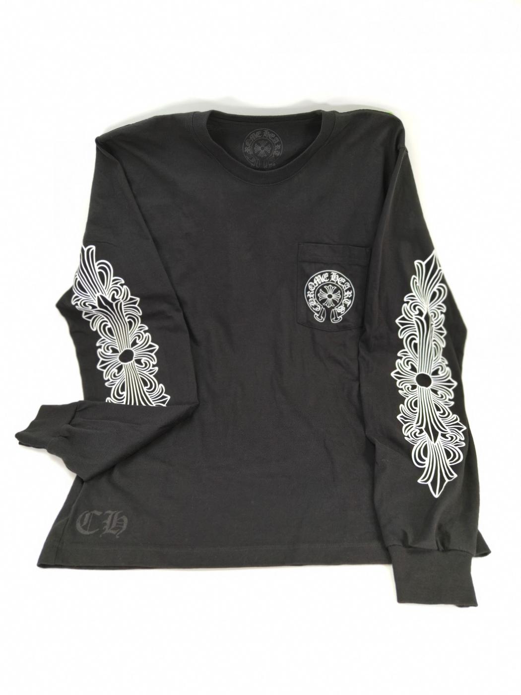 CHROME HEARTS 克罗心 BEIJING EXCLUSIVE HORSESHOE T恤 长袖 北京限定 男款 M码 管理编号：10929
