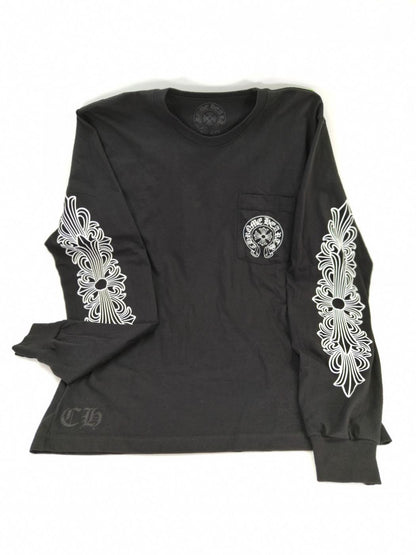 CHROME HEARTS 克罗心 BEIJING EXCLUSIVE HORSESHOE T恤 长袖 北京限定 男款 M码 管理编号：10929