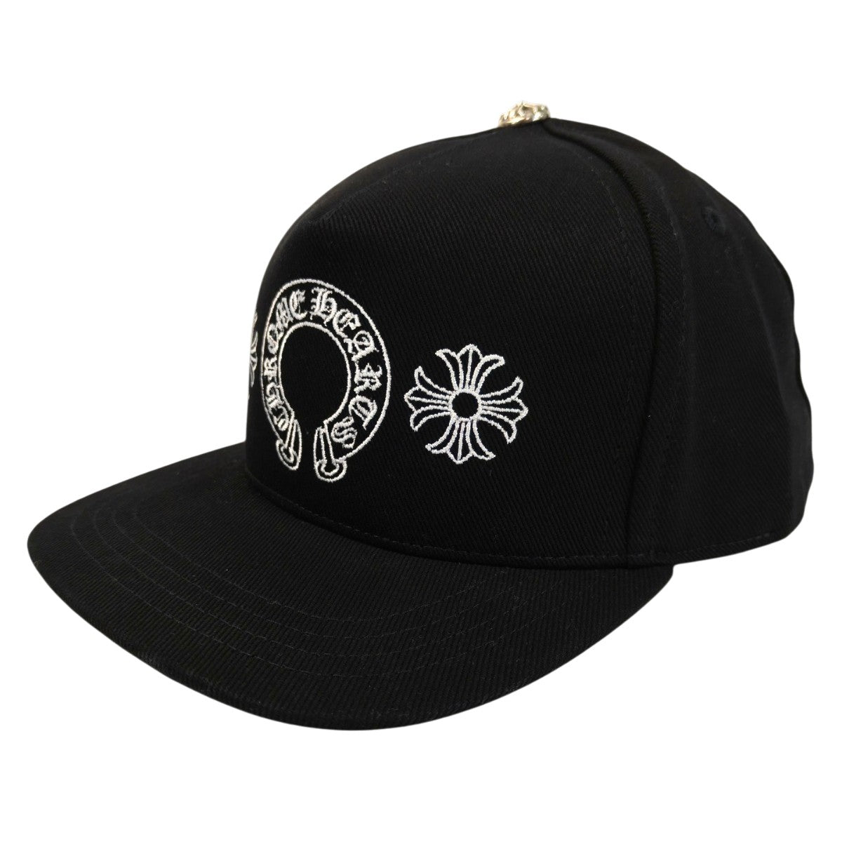 Chrome Hearts クロムハーツ ホースシュー ベースボールキャップ ブラック 管理番号：11592