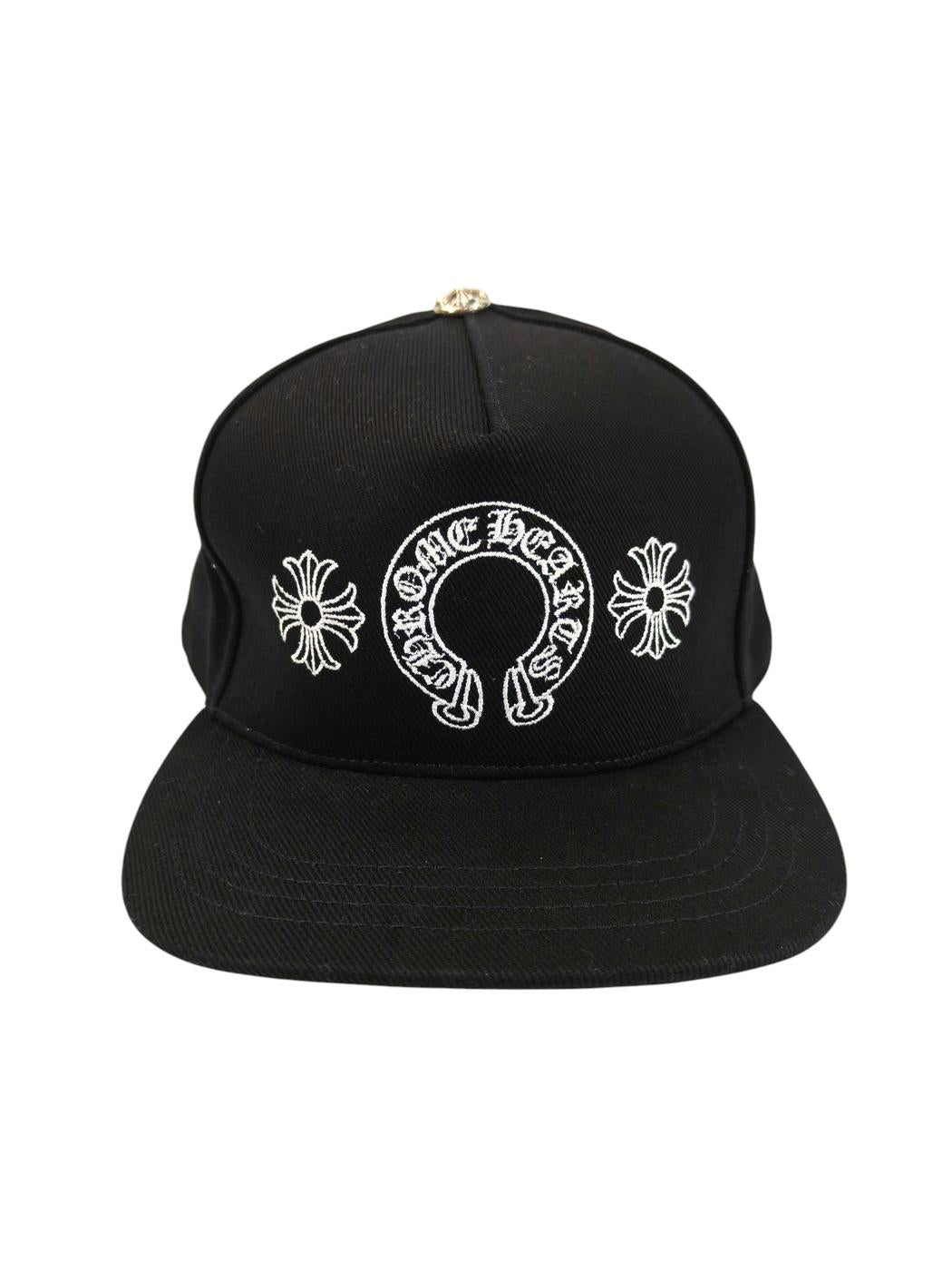 Chrome Hearts クロムハーツ ホースシュー ベースボールキャップ ブラック 管理番号：11592