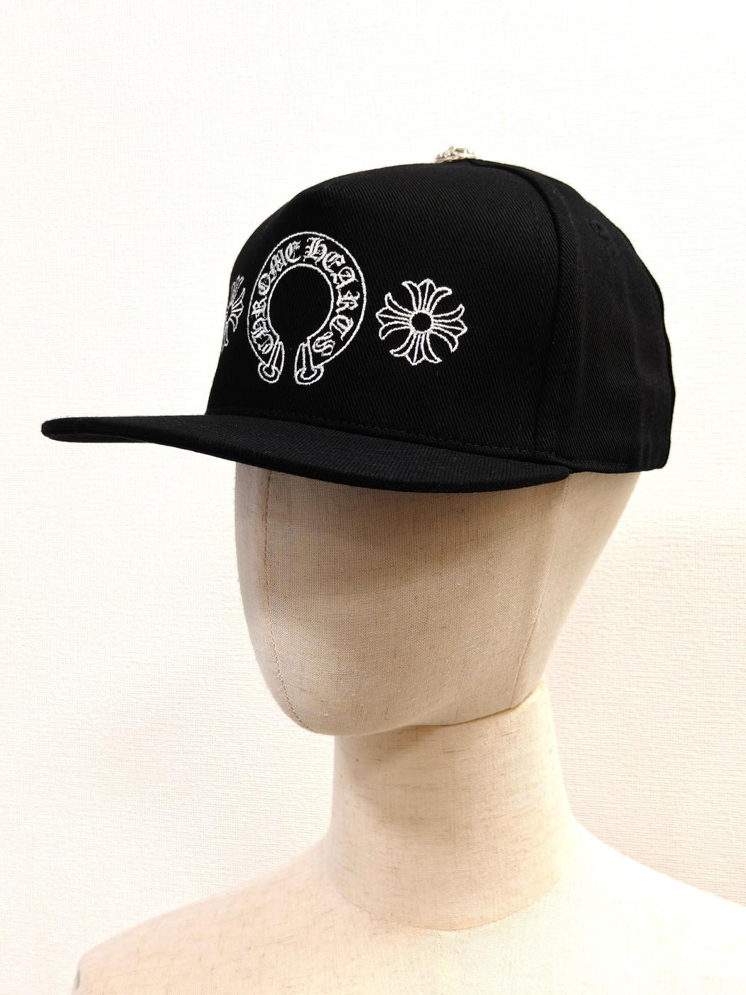 Chrome Hearts クロムハーツ ホースシュー ベースボールキャップ ブラック 管理番号：11592