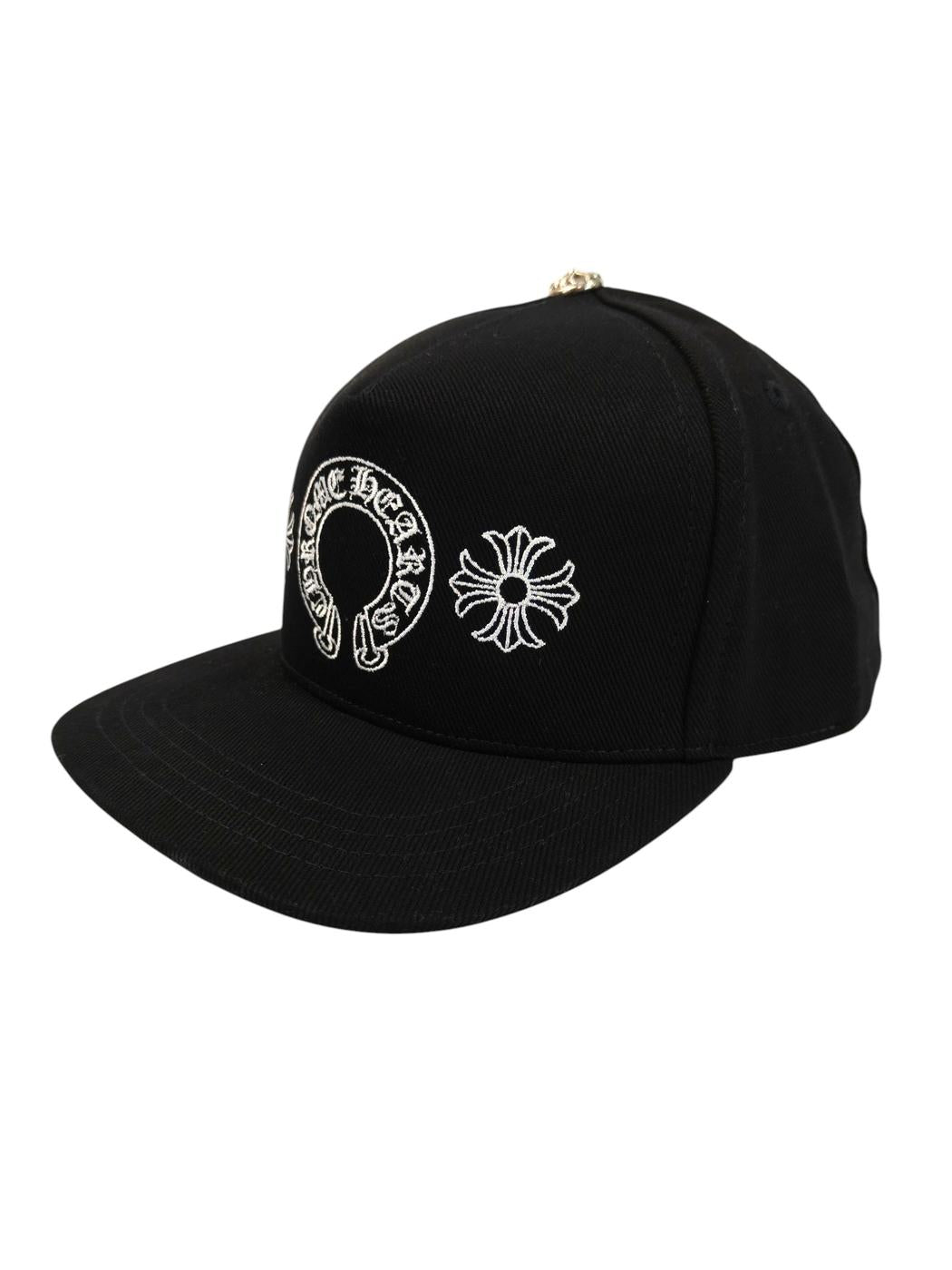 Chrome Hearts クロムハーツ ホースシュー ベースボールキャップ ブラック 管理番号：11592