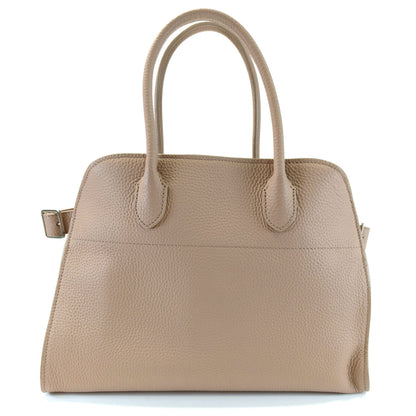 THE ROW マルゴー 12 SOFT MARGAUX 2Way トートバッグ ショルダーバッグ ベージュ 管理番号：10533