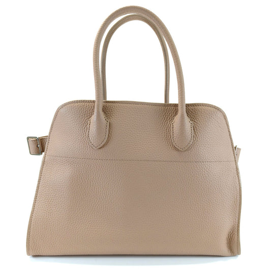 THE ROW マルゴー 12 SOFT MARGAUX 2Way トートバッグ ショルダーバッグ ベージュ 管理番号：10533