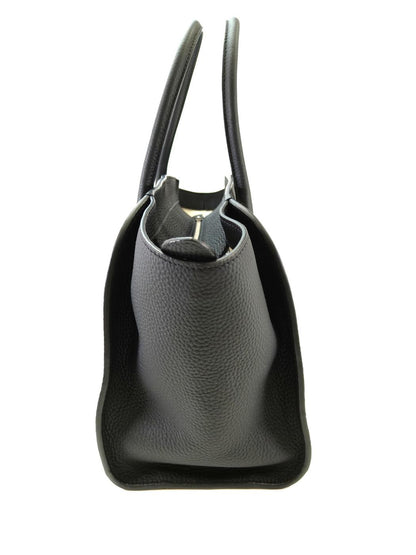 THE ROW MARLO 12 Tote Bag Grained Calfskin Black Ref: 10670