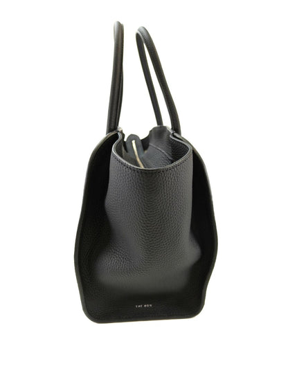 THE ROW MARLO 12 Tote Bag Grained Calfskin Black Ref: 10670