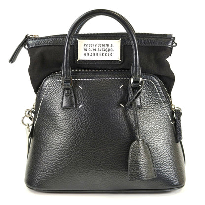 Maison Margiela メゾンマルジェラ 5AC ミニ 2way ショルダーバッグ ハンドバッグ ブラック 管理番号：11258