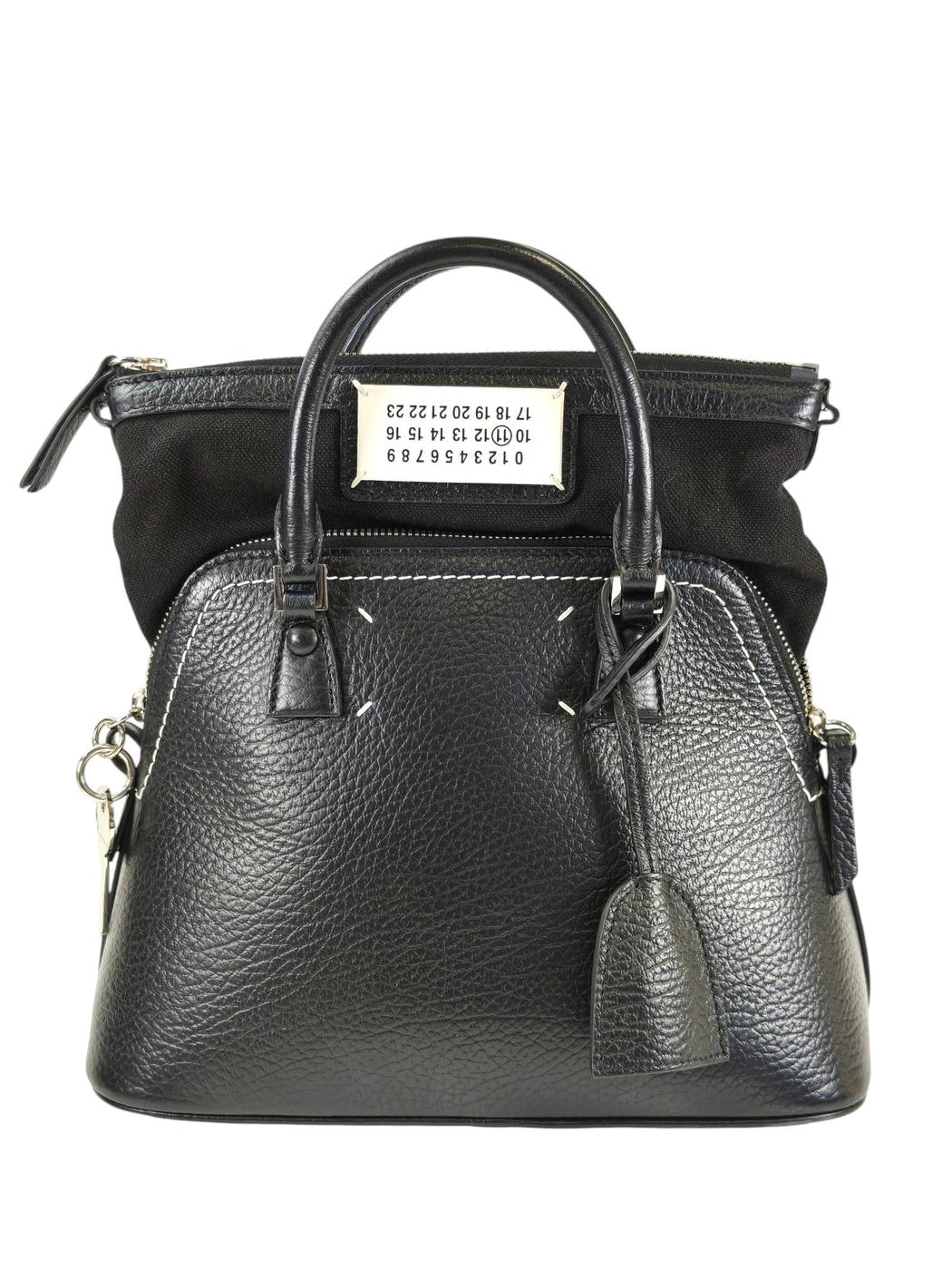 Maison Margiela メゾンマルジェラ 5AC ミニ 2way ショルダーバッグ ハンドバッグ ブラック 管理番号：11258
