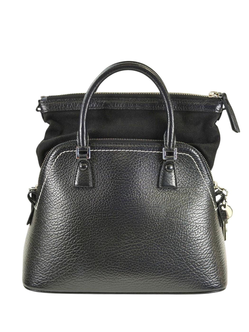 Maison Margiela メゾンマルジェラ 5AC ミニ 2way ショルダーバッグ ハンドバッグ ブラック 管理番号：11258