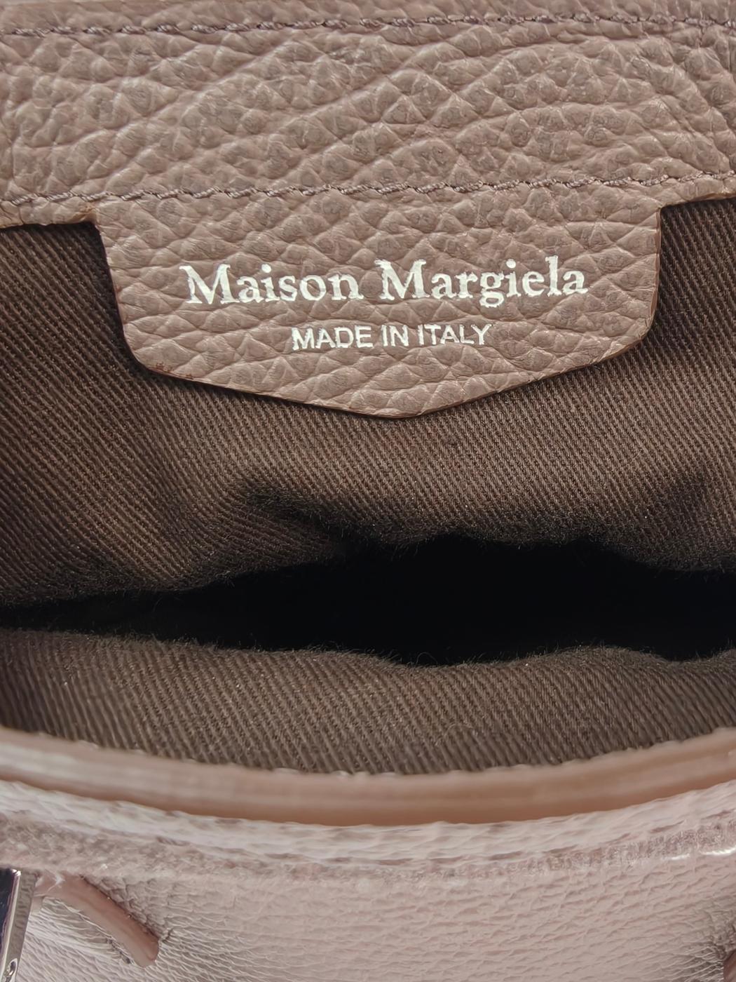 Maison Margiela メゾンマルジェラ 5AC マイクロ 2way ショルダーバッグ ハンドバッグ ベージュ 管理番号：11259