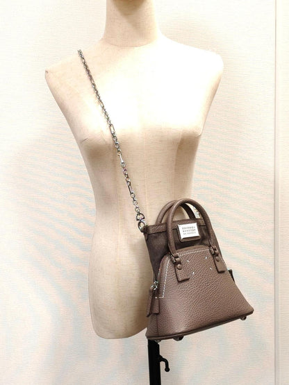 Maison Margiela メゾンマルジェラ 5AC マイクロ 2way ショルダーバッグ ハンドバッグ ベージュ 管理番号：11259
