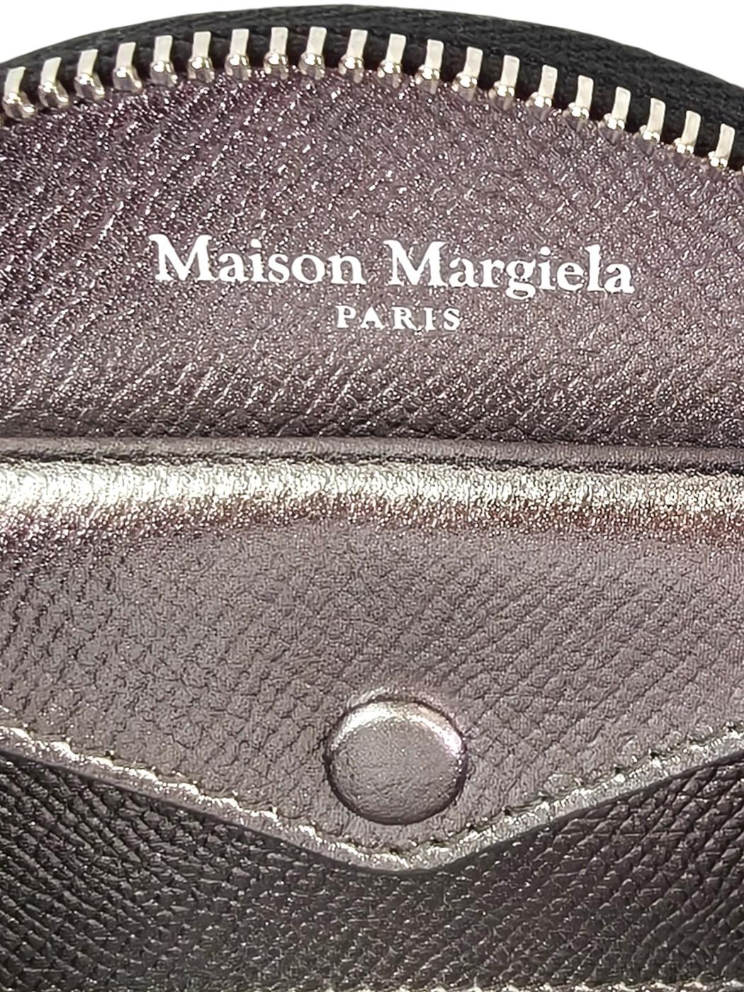 Maison Margiela メゾンマルジェラ マイクロハーフムーン ポーチ フラグメントケース ブラック 管理番号：11260