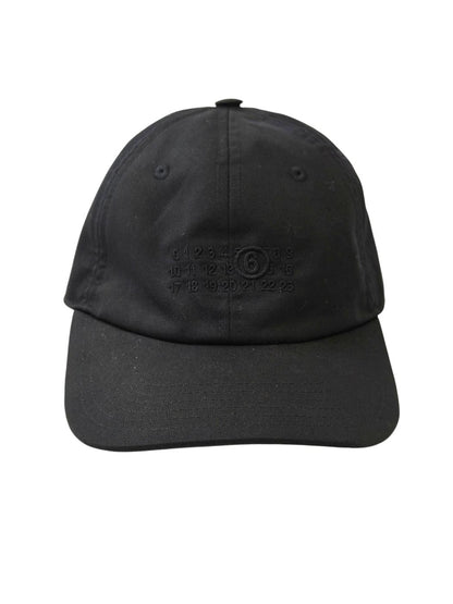 MM6 Maison Margiela Polyester/Cotton Cap Black, Ref: 11824