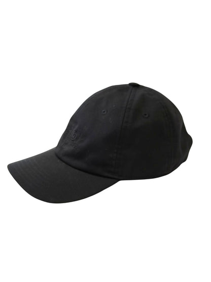 MM6 Maison Margiela Polyester/Cotton Cap Black, Ref: 11824