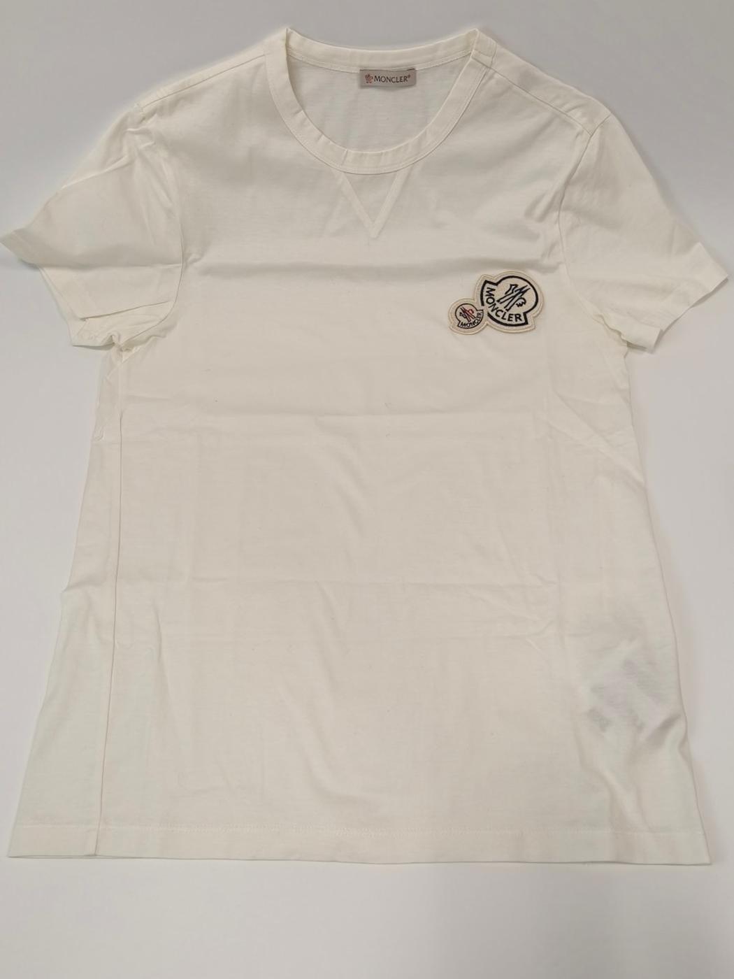 MONCLER モンクレール Tシャツ ホワイト XSサイズ 管理番号：11227