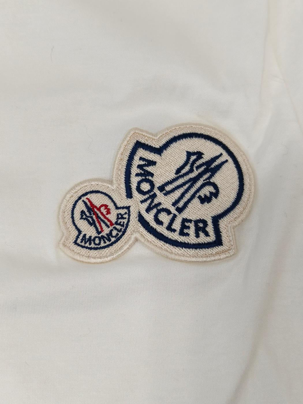 MONCLER モンクレール Tシャツ ホワイト XSサイズ 管理番号：11227