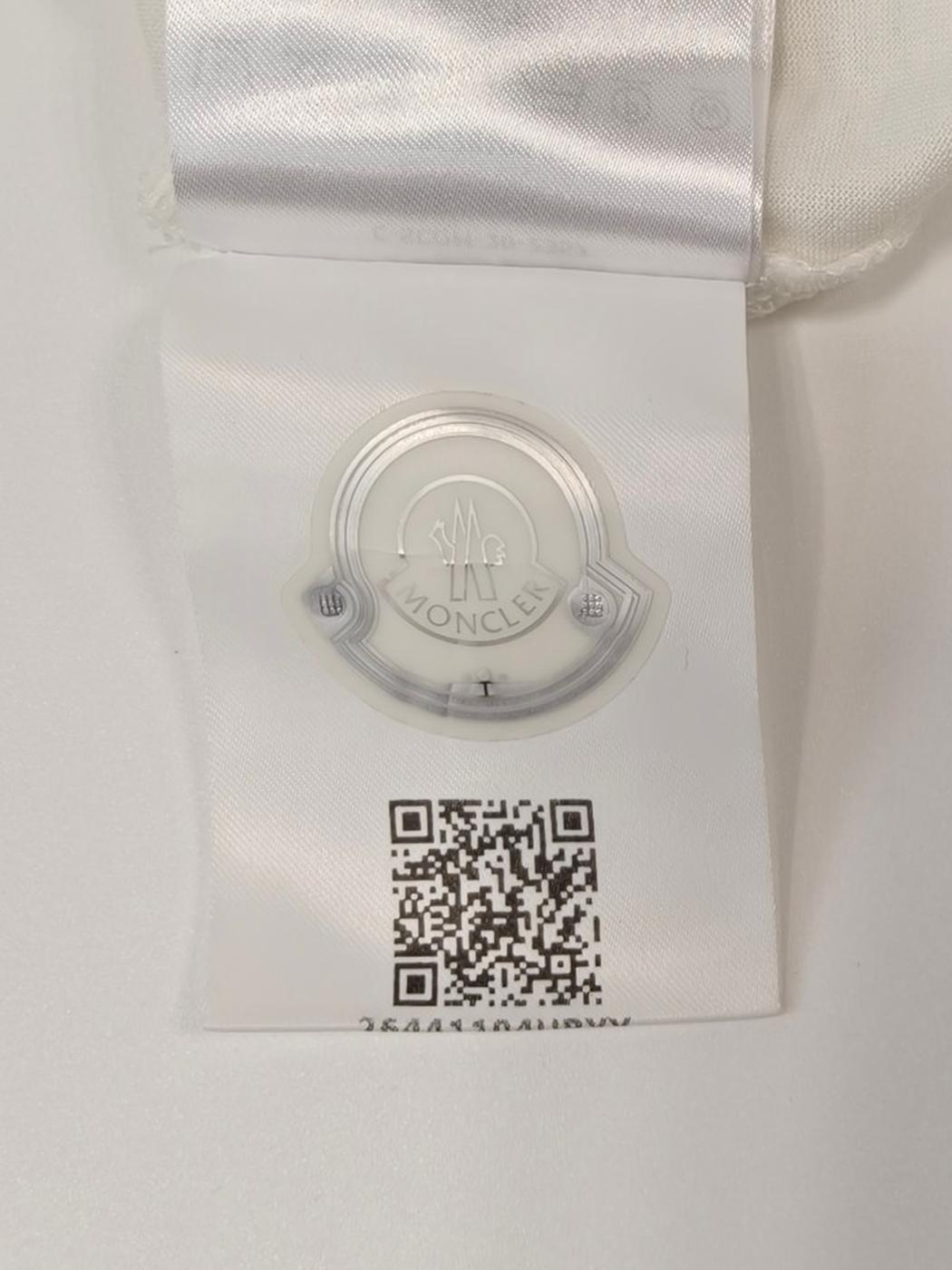 MONCLER モンクレール Tシャツ ホワイト XSサイズ 管理番号：11227
