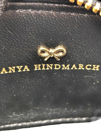 ANYA HINDMARCH アニヤハインドマーチ アイズ モチーフ コインケース ブラック 管理番号：11620