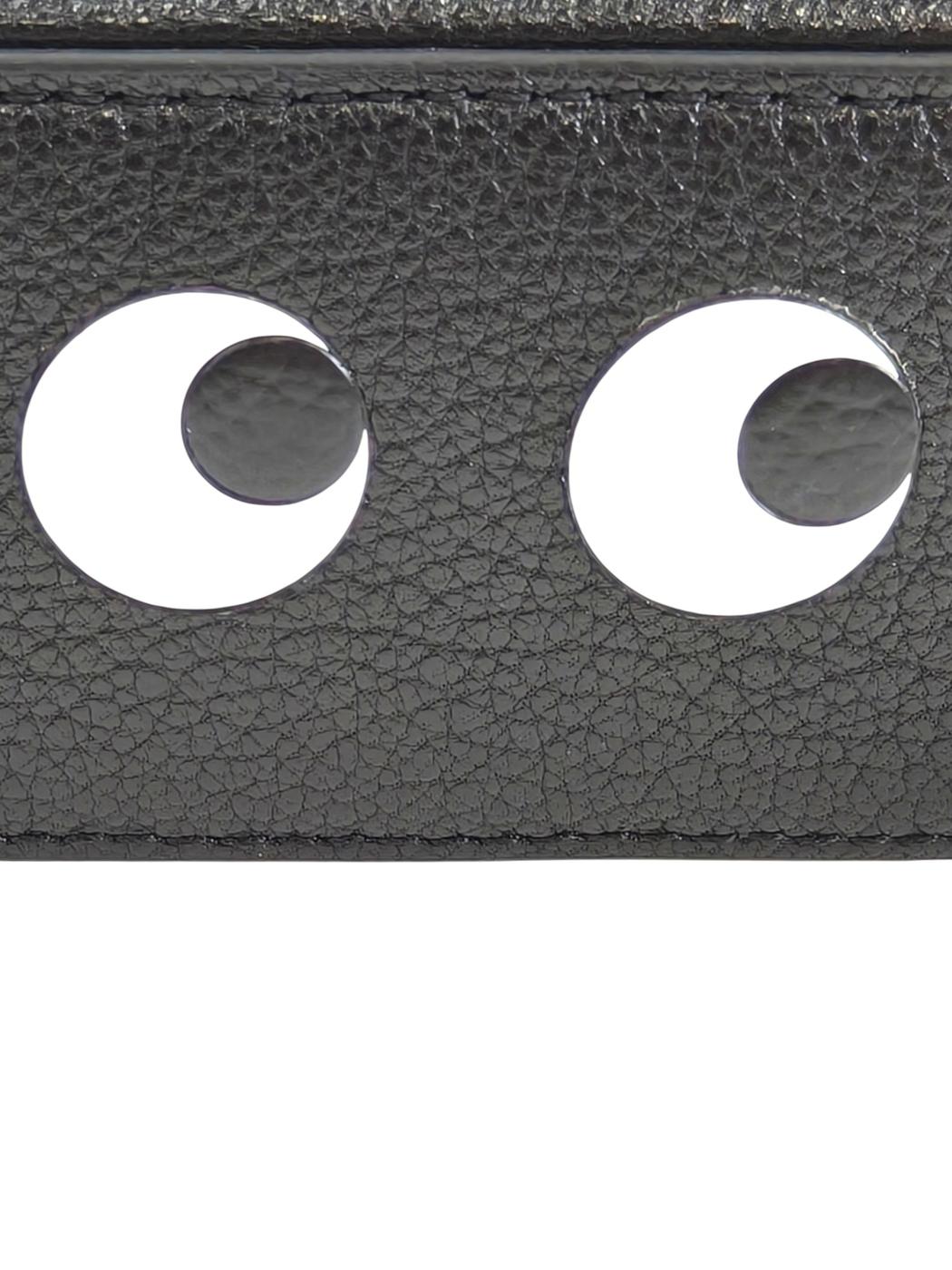 ANYA HINDMARCH アニヤハインドマーチ アイズ モチーフ コインケース ブラック 管理番号：11620