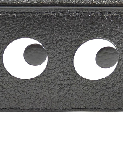 ANYA HINDMARCH アニヤハインドマーチ アイズ モチーフ コインケース ブラック 管理番号：11620