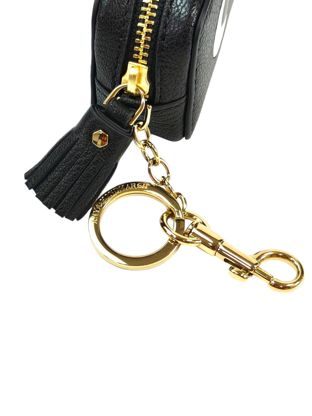 ANYA HINDMARCH アニヤハインドマーチ アイズ モチーフ コインケース ブラック 管理番号：11620