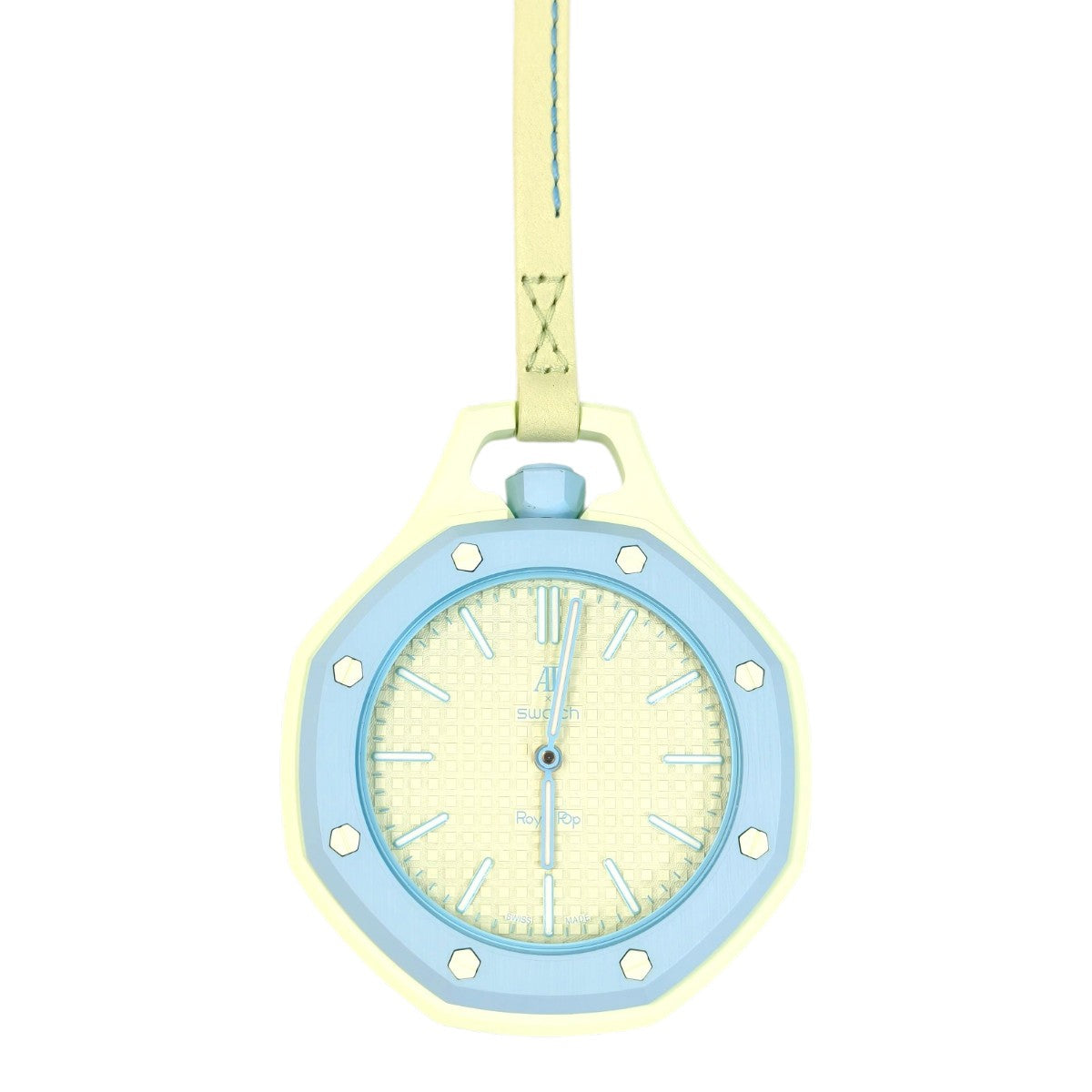 AUDEMARS PIGUET×swatch 懐中時計 Blaue Acht SSX03L101N 管理番号：11550