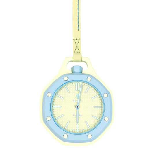 AUDEMARS PIGUET×swatch 懐中時計 Blaue Acht SSX03L101N 管理番号：11550