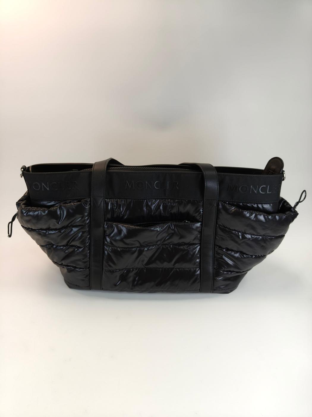 MONCLER 蒙口 MOMMY BAG 妈咪包 托特包 黑色 管理编号：10786